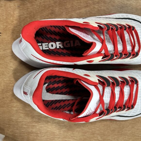Nike Air Zoom Pegasus 37 Men Size 12.5 Georgia University Bulldogs CZ5381-100 main image 4